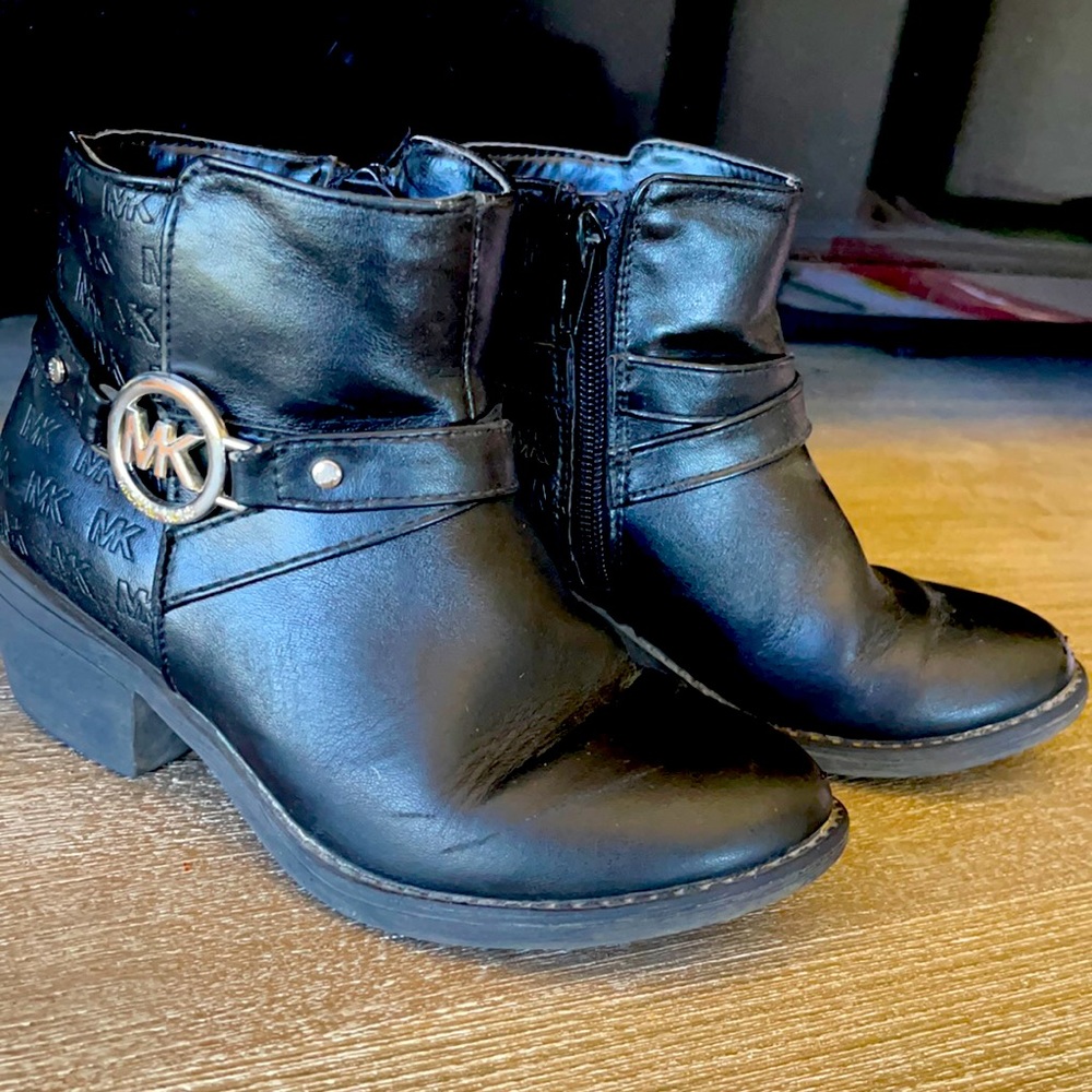 Little Girls Black Boots